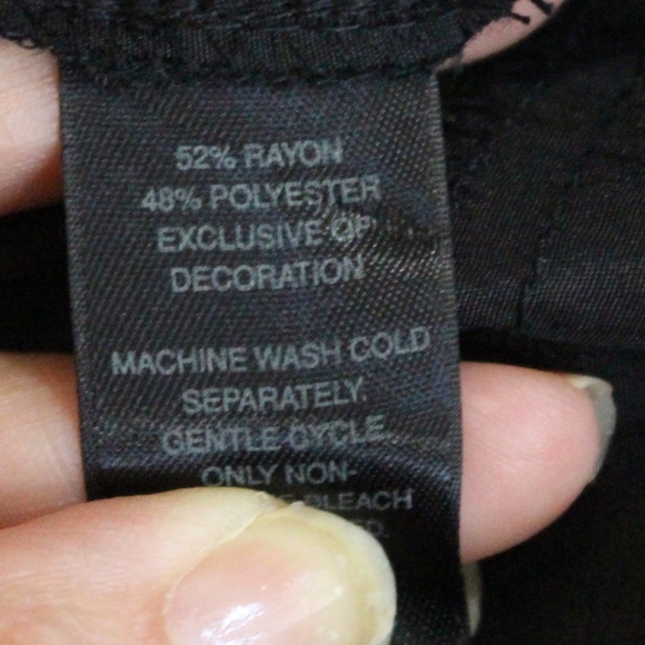 White House Black Market, Ruffle Front button down short sleeve shirt - Picture 10 of 10